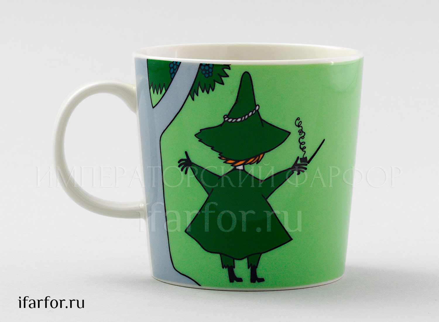 Кружка «Снусмумрик» Форма: Arabia MOOMIN. Фарфор. 300 мл.