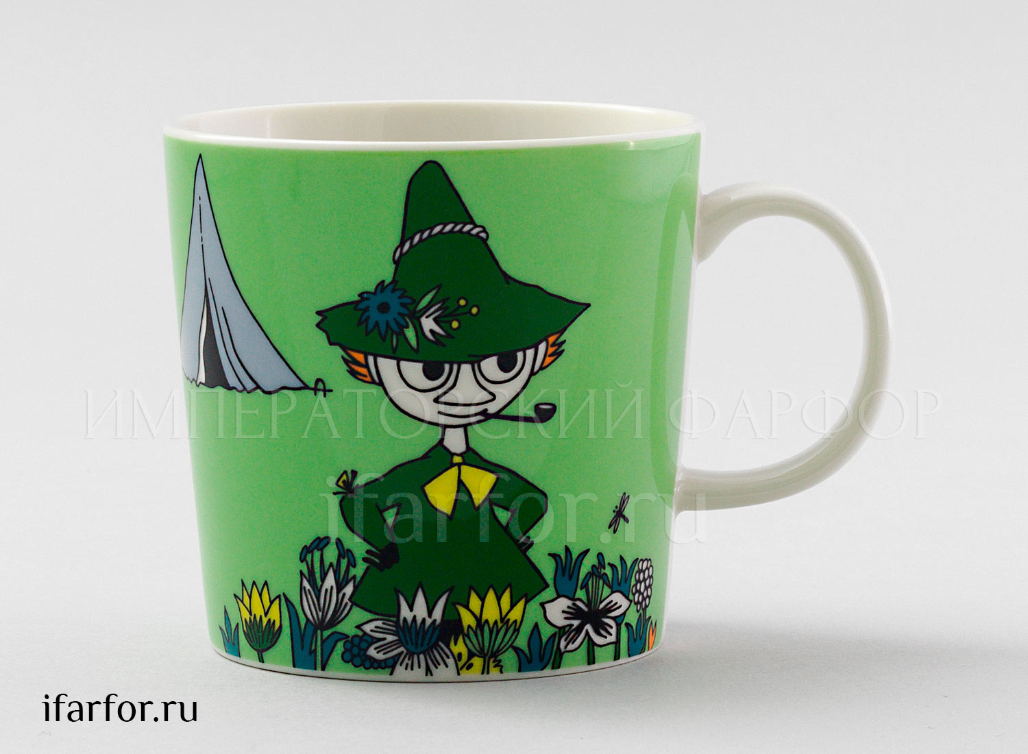 Кружка «Снусмумрик» Форма: Arabia MOOMIN. Фарфор. 300 мл.