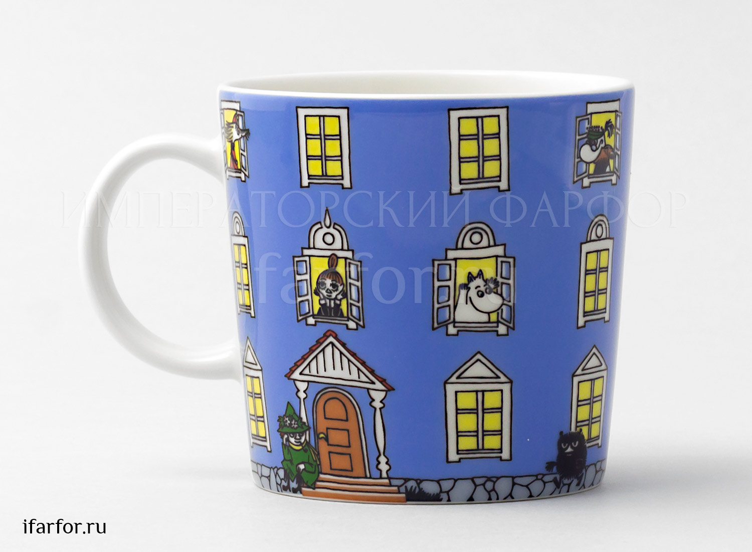Кружка «Мумми-Дом» Форма: Arabia MOOMIN. Фарфор. 300 мл.