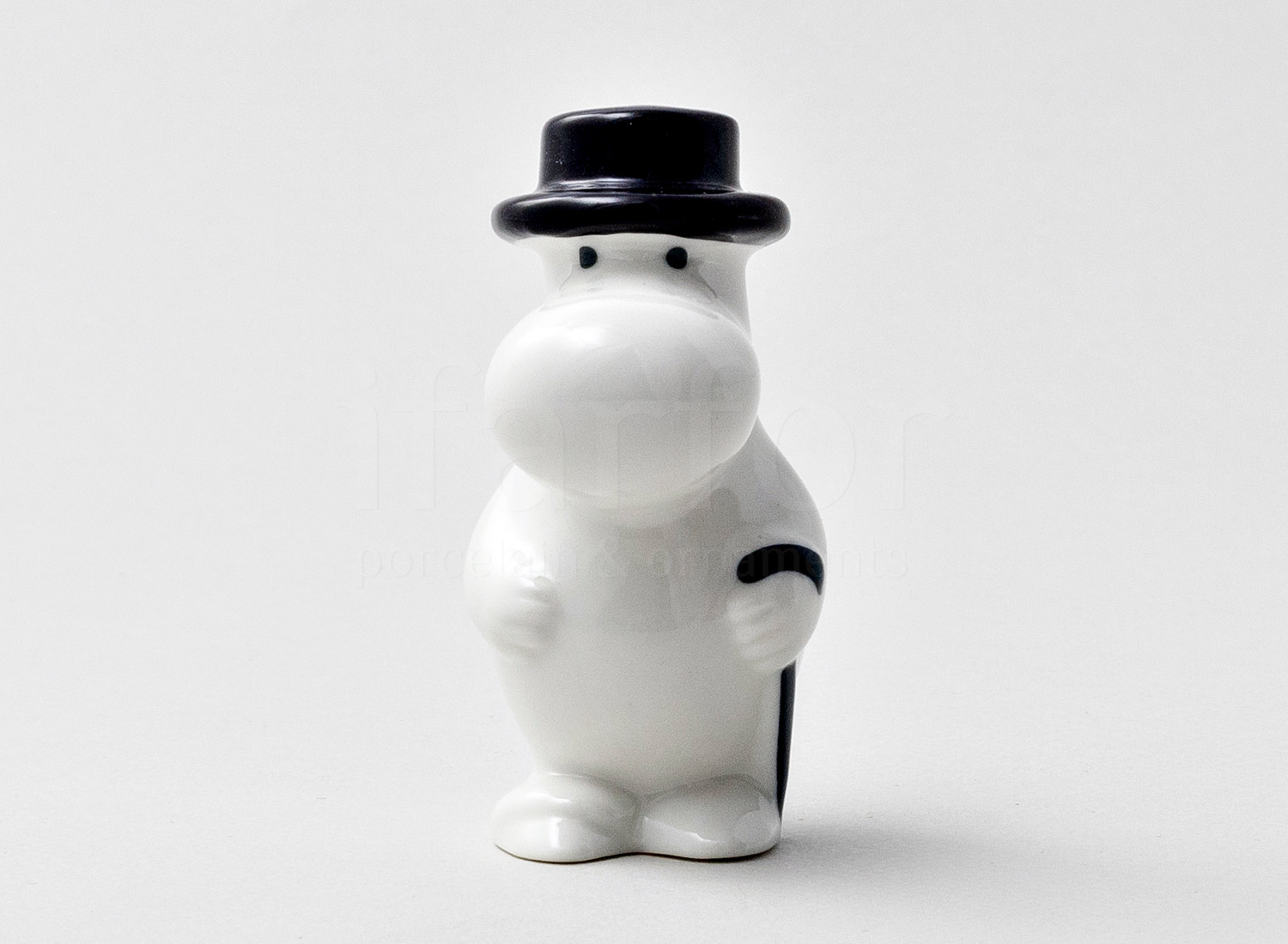Фигурка «Муми-папа» Форма: Arabia MOOMIN. Фарфор. 80 мм.