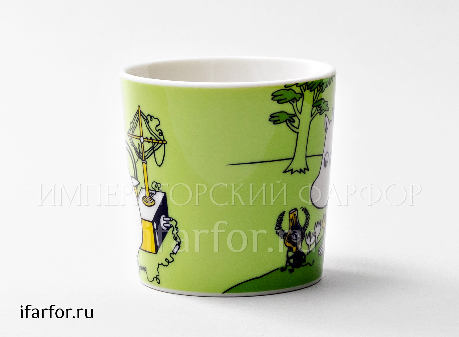 Кружка «Муми-тролль и Марсиане» Форма: Arabia MOOMIN. Фарфор. 300 мл.