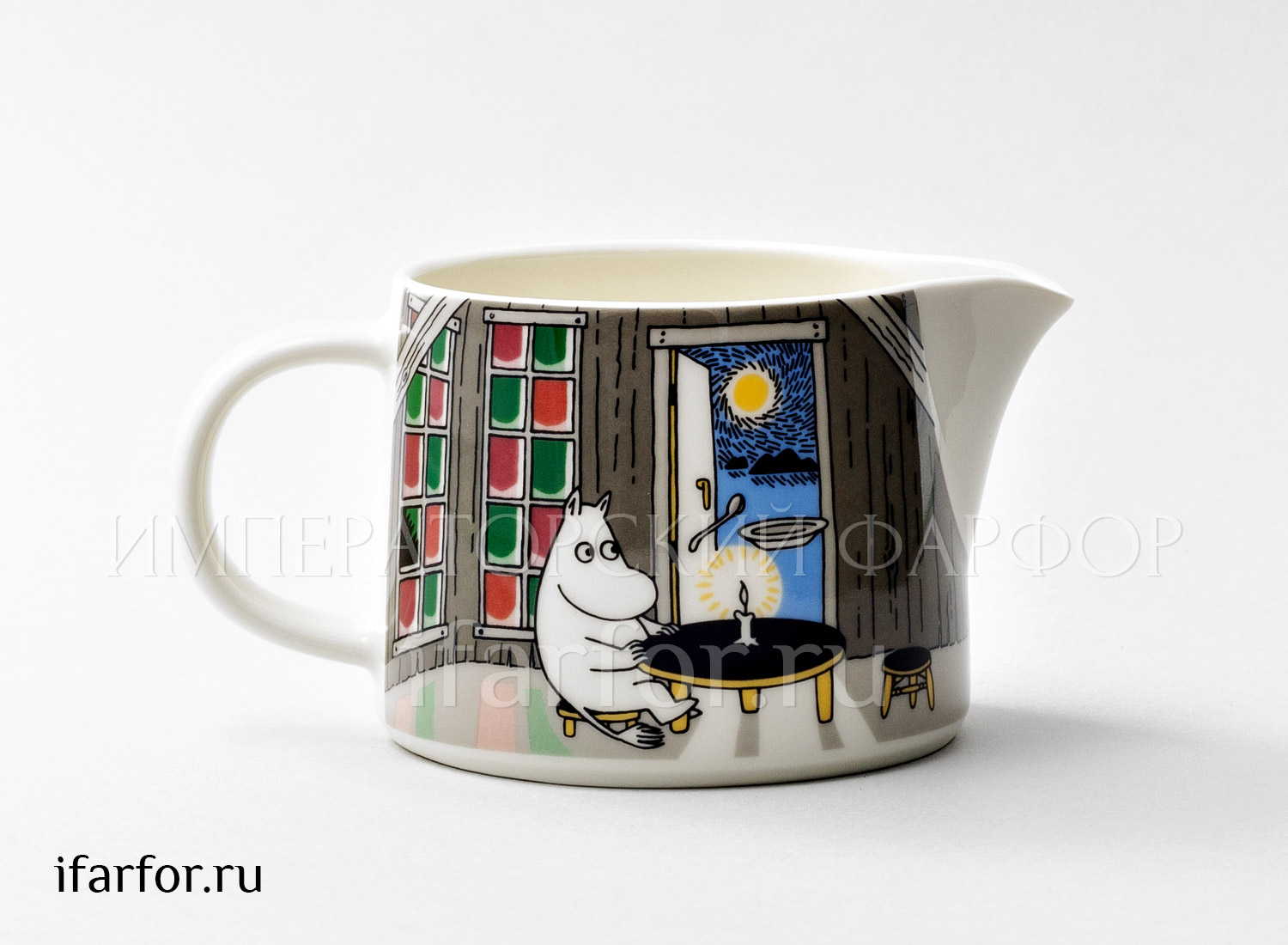 Кувшин «Сумерки» Форма: Arabia MOOMIN. Фарфор. 90 x 108 x 75 мм.