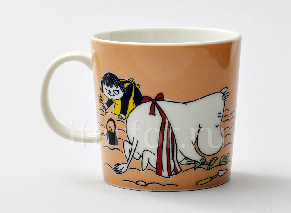 Кружка «Муми-мама (мармеладная)» Форма: Arabia MOOMIN. Фарфор. 300 мл.