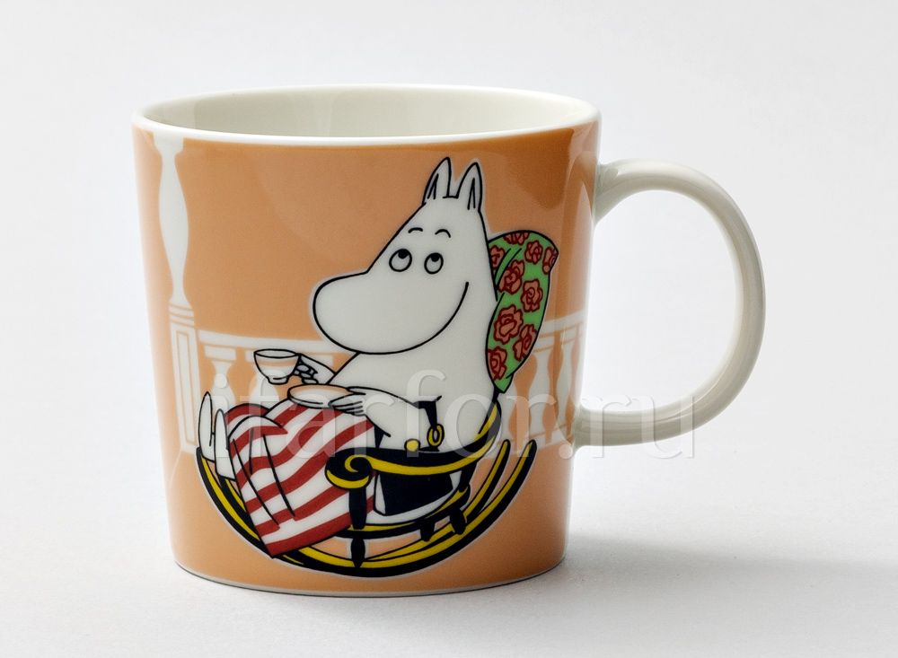 Кружка «Муми-мама (мармеладная)» Форма: Arabia MOOMIN. Фарфор. 300 мл.