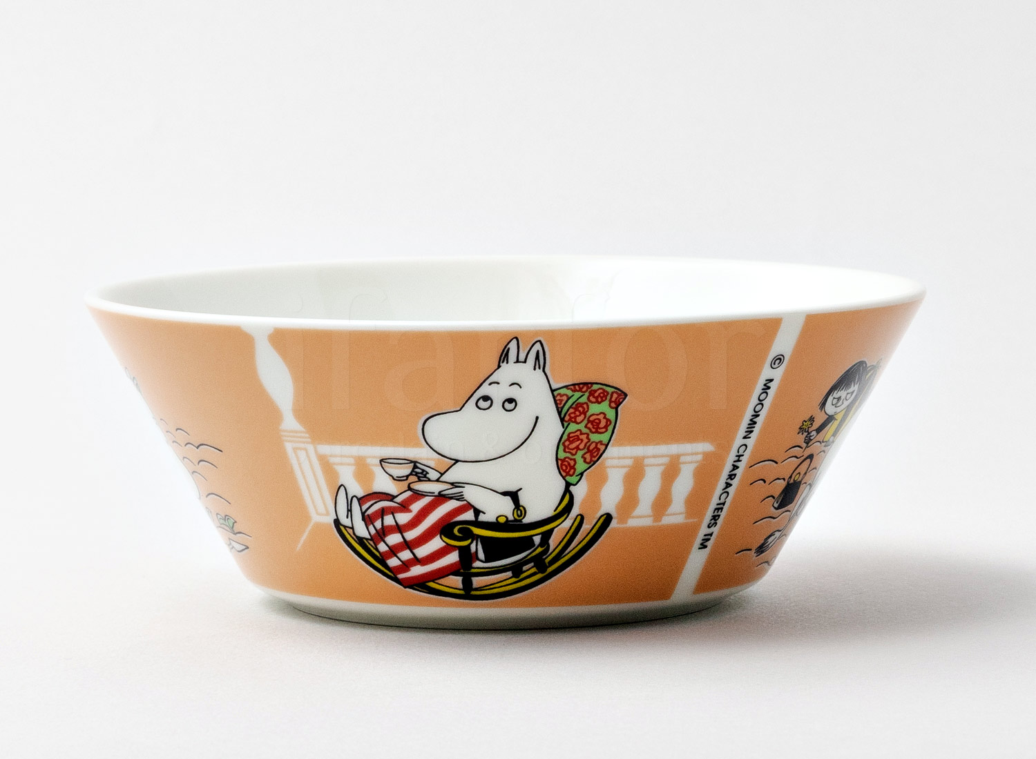 Пиала «Муми-мама (мармеладная)» Форма: Arabia MOOMIN. Фарфор. 150 мм.