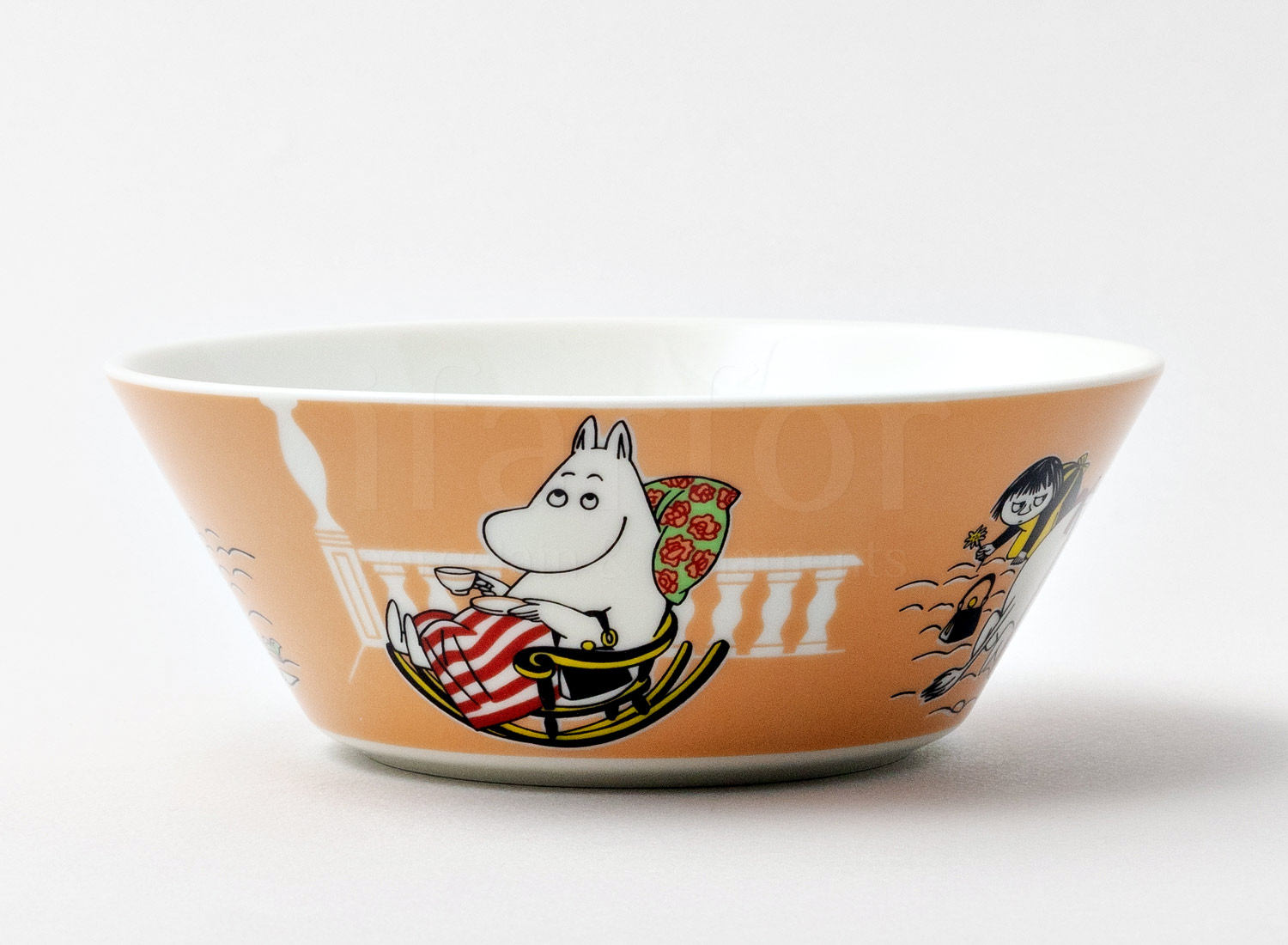 Пиала «Муми-мама (мармеладная)» Форма: Arabia MOOMIN. Фарфор. 150 мм.