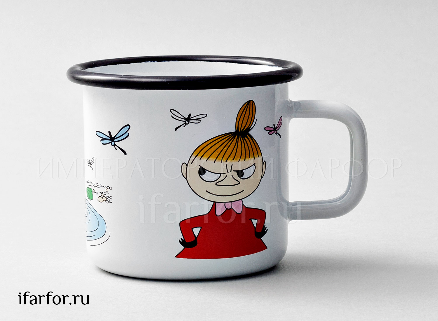 Кружка «Colors Малышка Мю» Металл  эмалированный. 250 мл.