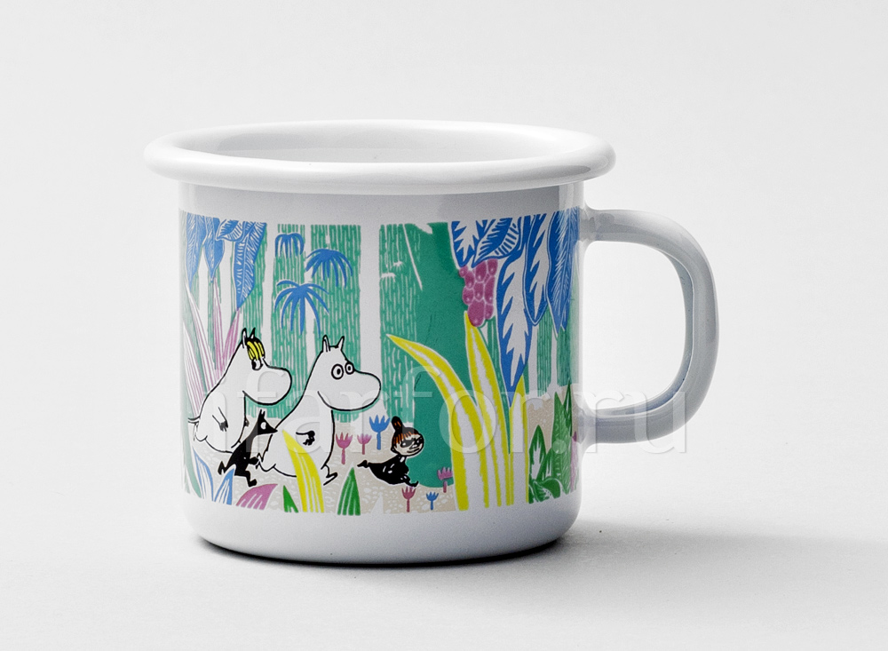 Кружка «В джунглях» Металл  эмалированный. 250 мл.