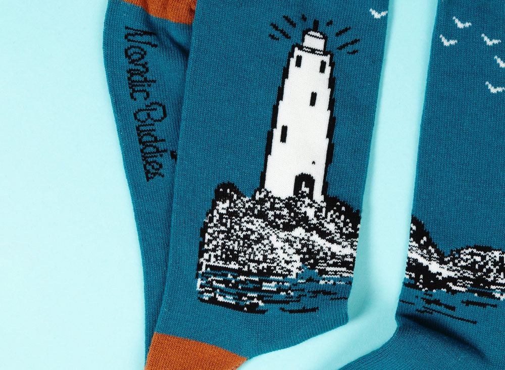 Носки мужские «Муми-папа» Форма: Arabia MOOMIN. Хлопок, полиамид, эластан