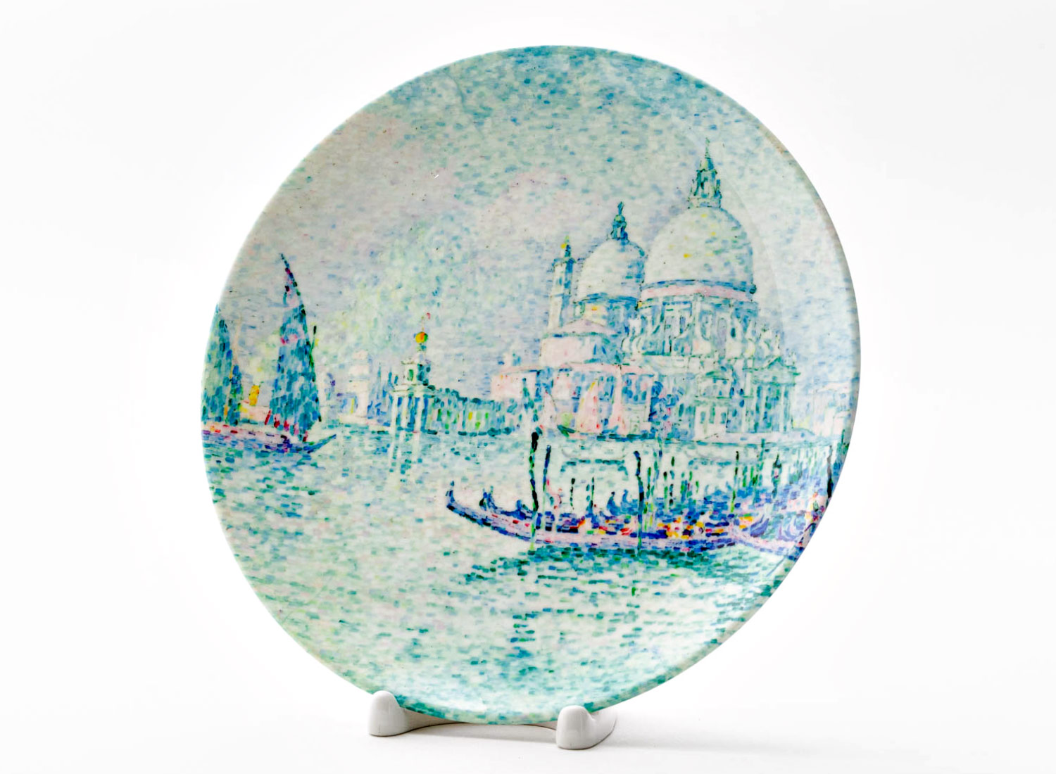 Декоративная тарелка «Venice. The Salute» Фарфор. 200 мм.
