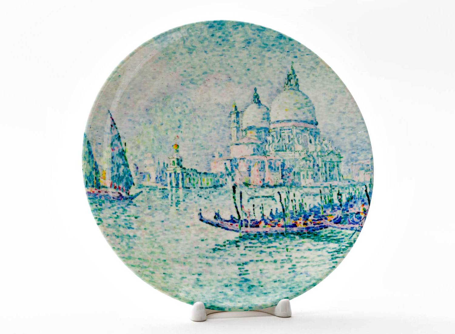 Декоративная тарелка «Venice. The Salute» Фарфор. 200 мм.