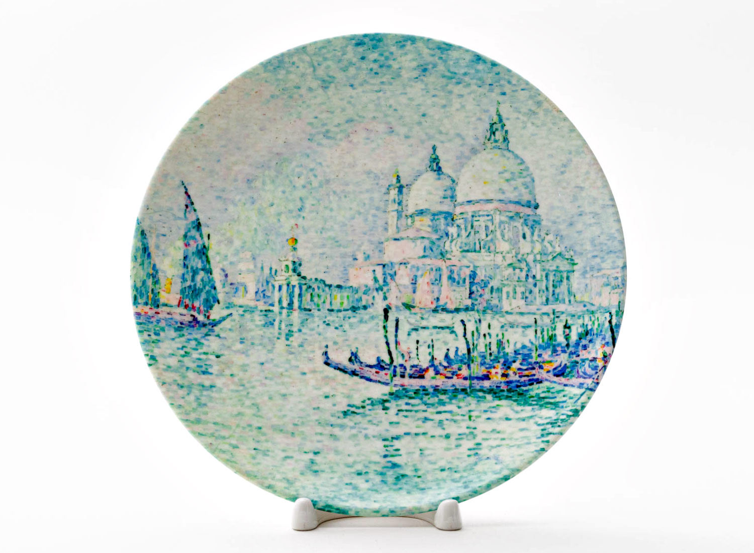 Декоративная тарелка «Venice. The Salute» Фарфор. 200 мм.