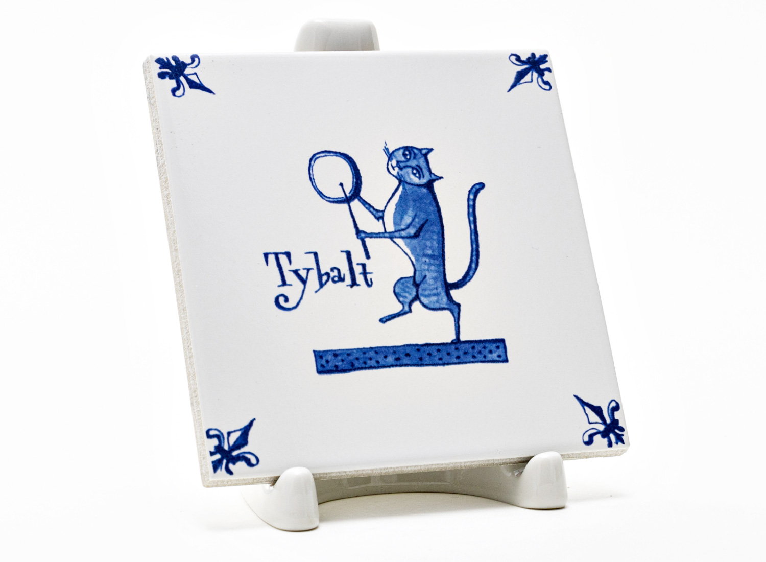 Изразец «Голландский. Кот Tybalt»