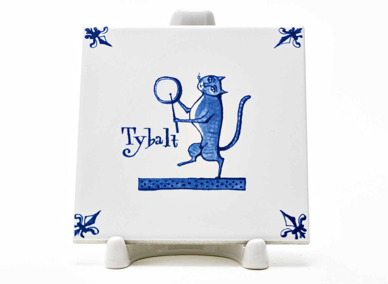 Изразец «Голландский. Кот Tybalt»