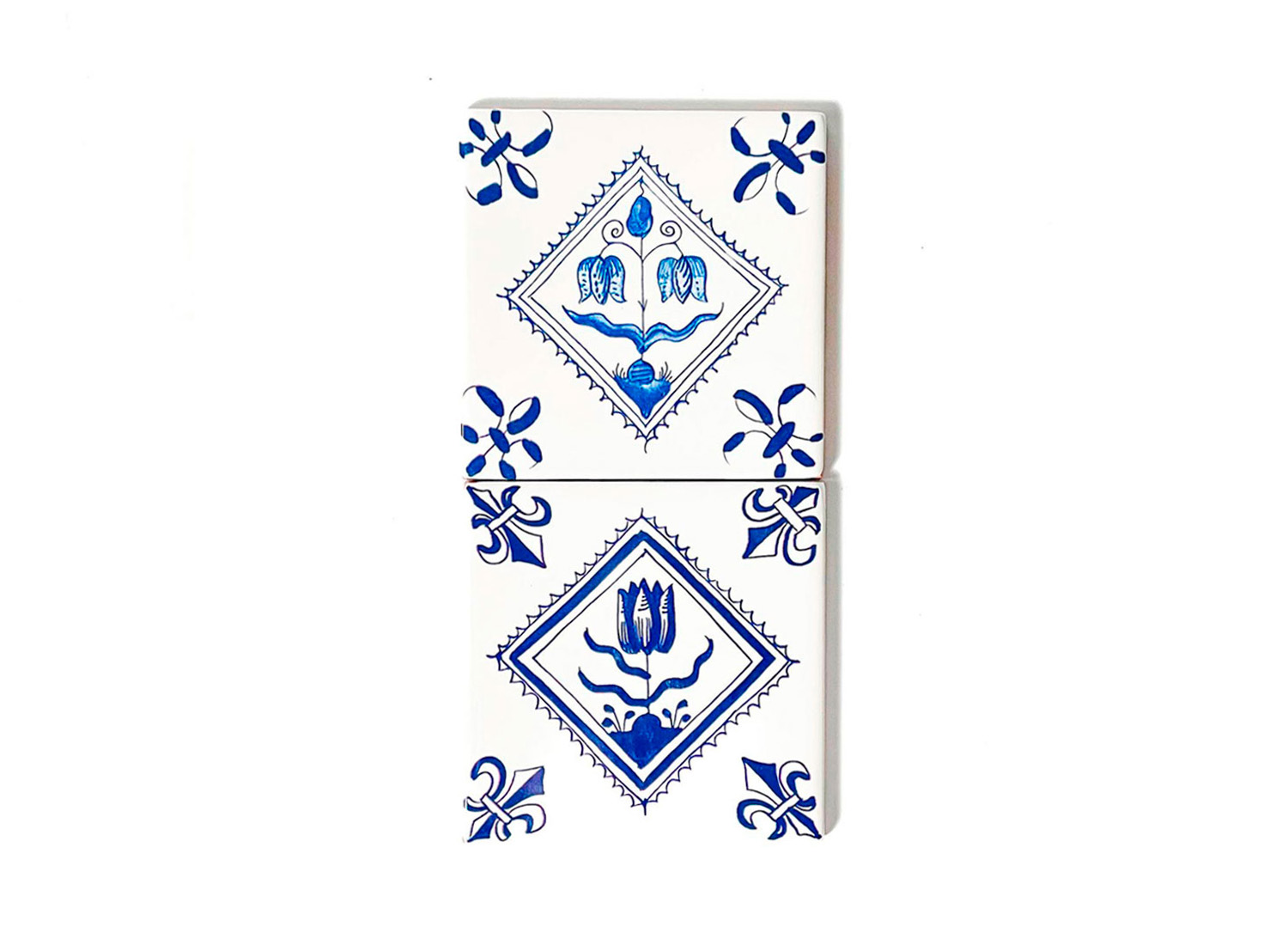 Набор изразцов «Голландский. Цветочный орнамент»