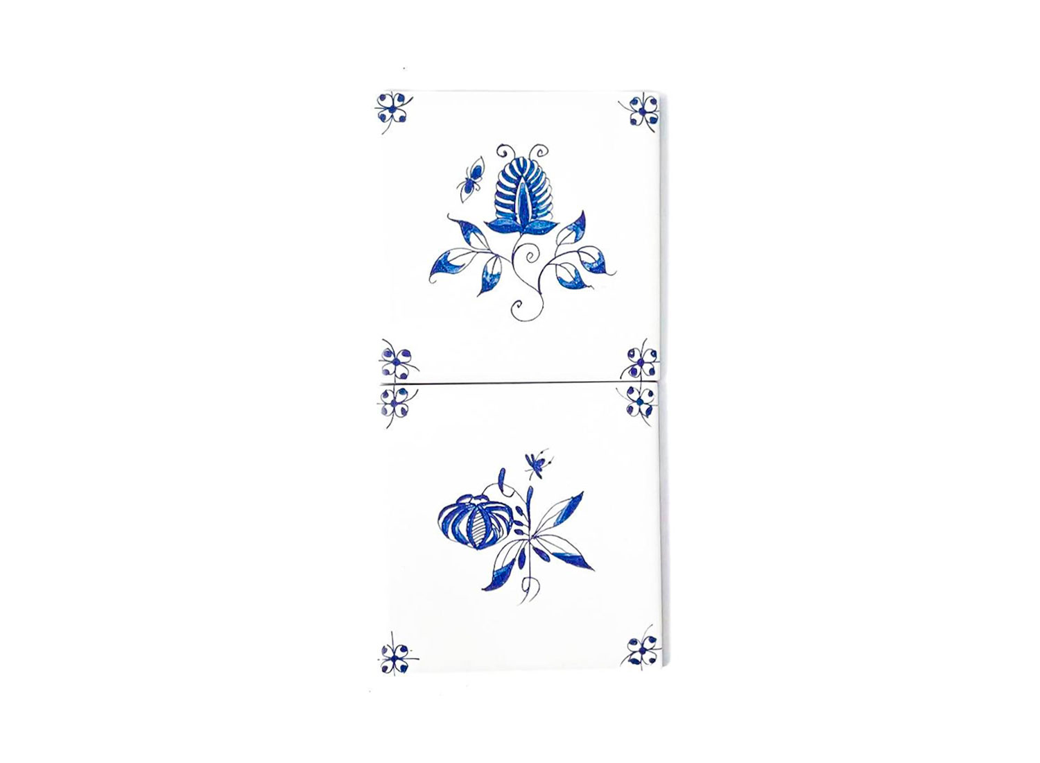 Набор изразцов «Голландский. Цветы 3»