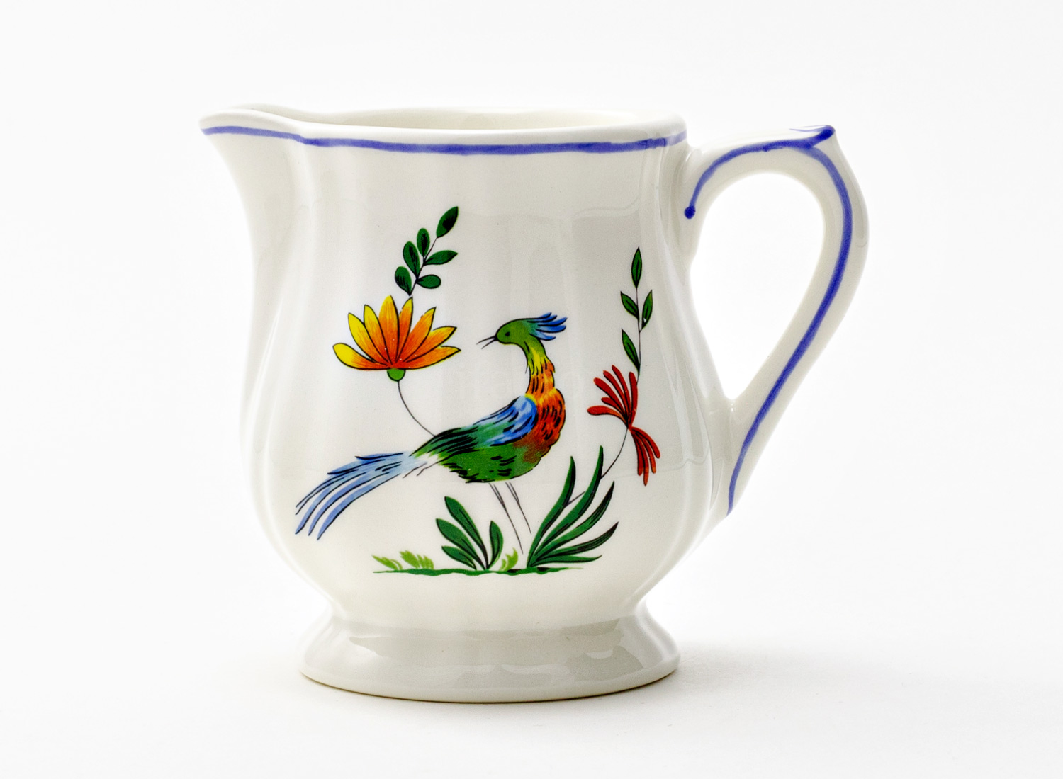 Сливочник «OISEAUX PARADIS» Форма: GIEN Рошель. Фаянс. 230 мл.