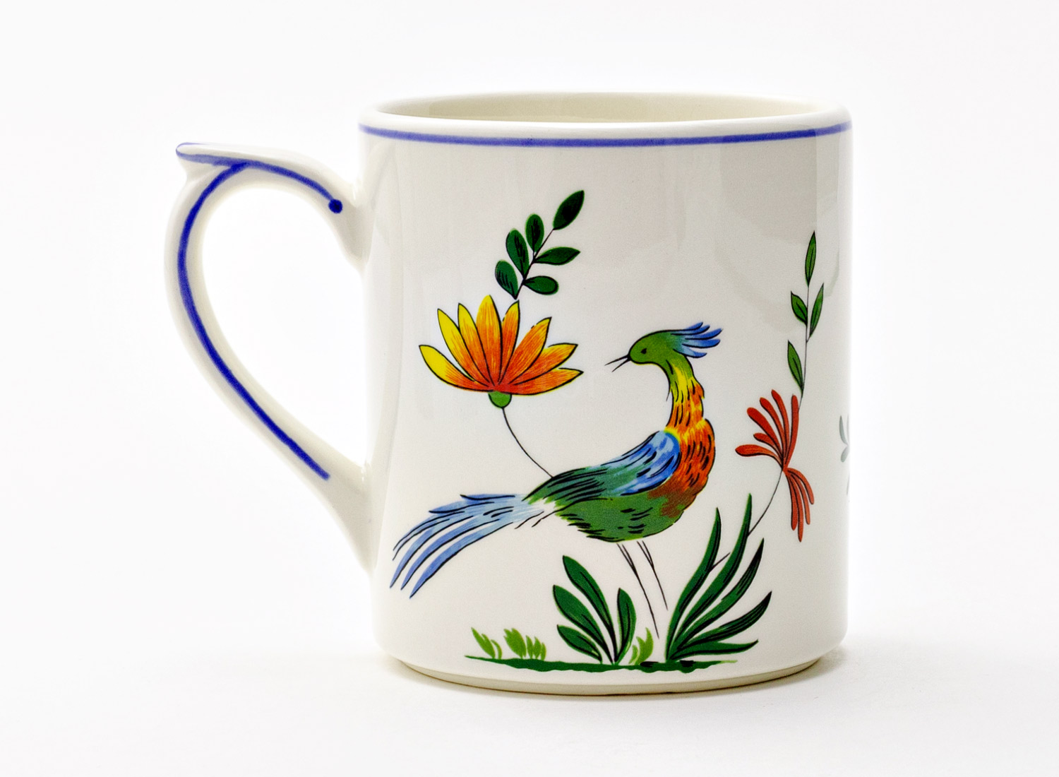 Кружка «OISEAUX PARADIS» Форма: GIEN Рошель. Фаянс. 255 мл.