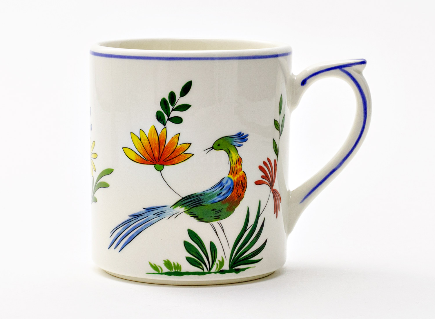 Кружка «OISEAUX PARADIS» Форма: GIEN Рошель. Фаянс. 255 мл.