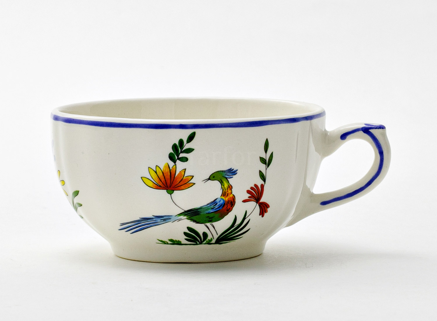 Чашка чайная «OISEAUX PARADIS» Форма: GIEN Рошель. Фаянс. 130 мл.