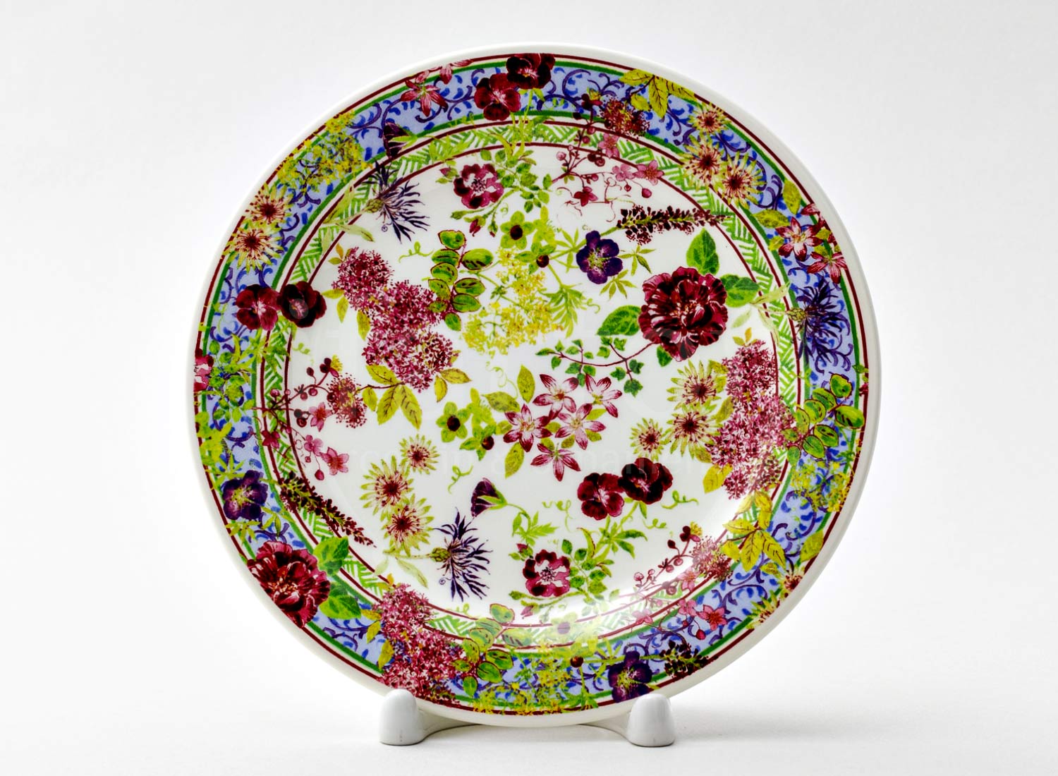 Набор тарелок столовый «MILLEFLEURS» Форма: GIEN Шампань. Фаянс. 165 мм.