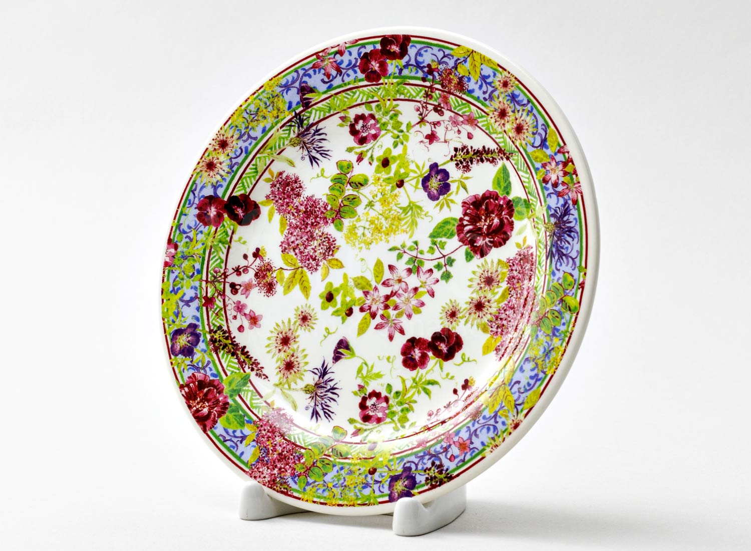 Набор тарелок столовый «MILLEFLEURS» Форма: GIEN Шампань. Фаянс. 165 мм.