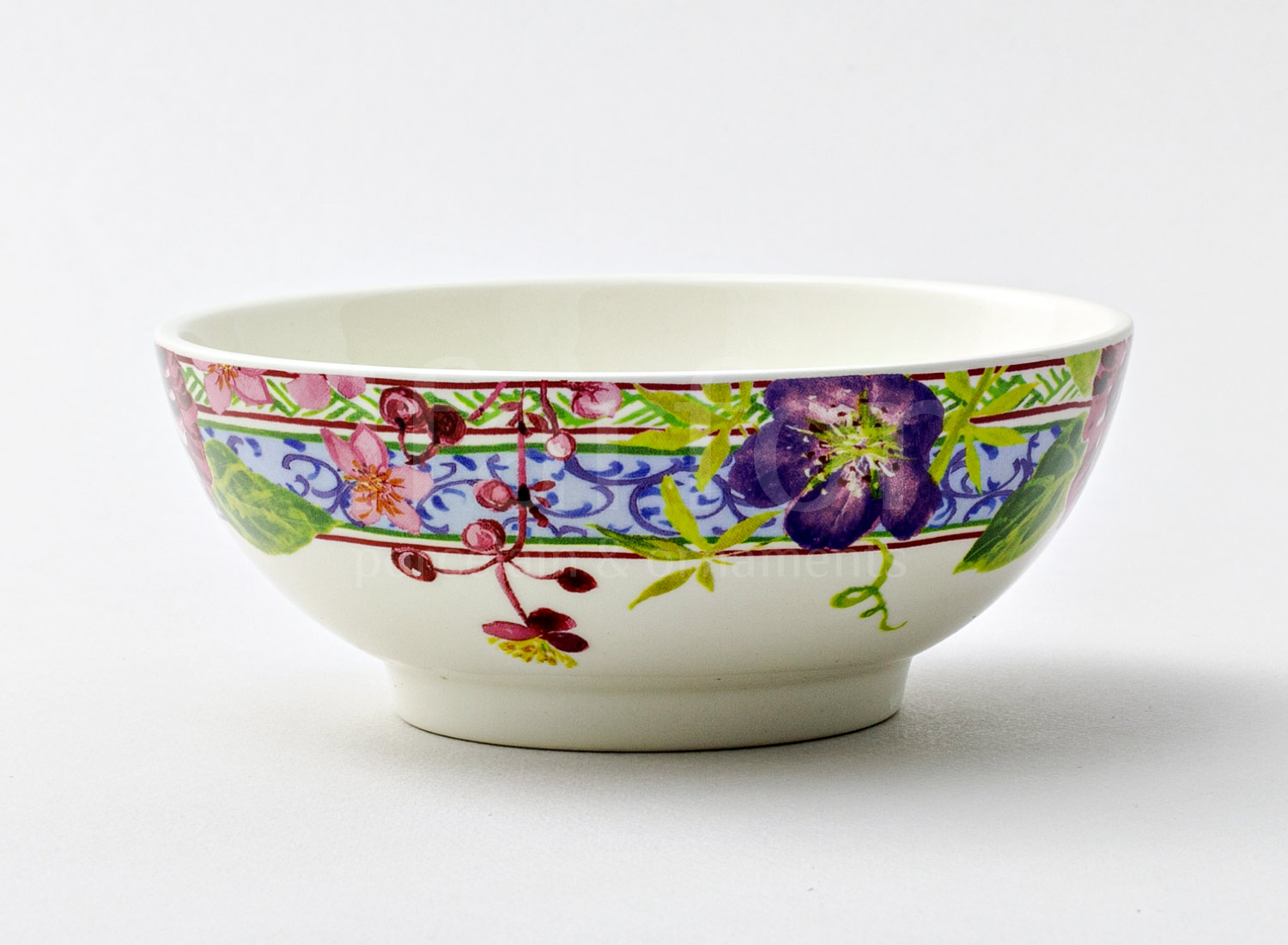 Набор салатников столовый «MILLEFLEURS» Форма: GIEN Шампань. Фаянс. 145 мм.
