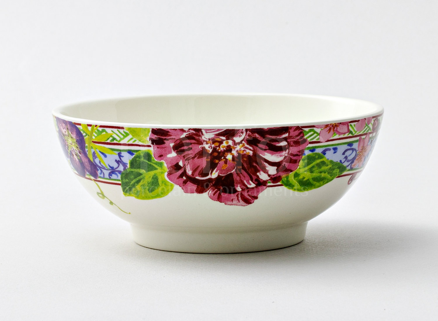 Набор салатников столовый «MILLEFLEURS» Форма: GIEN Шампань. Фаянс. 145 мм.