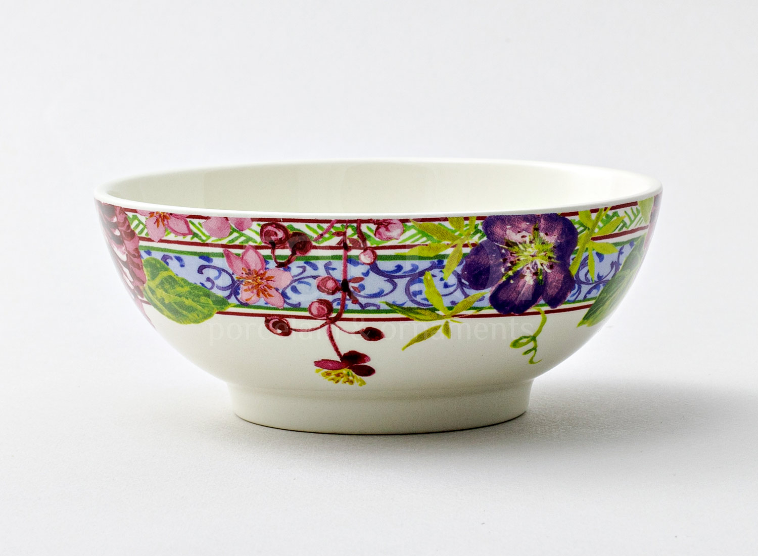 Набор салатников столовый «MILLEFLEURS» Форма: GIEN Шампань. Фаянс. 145 мм.