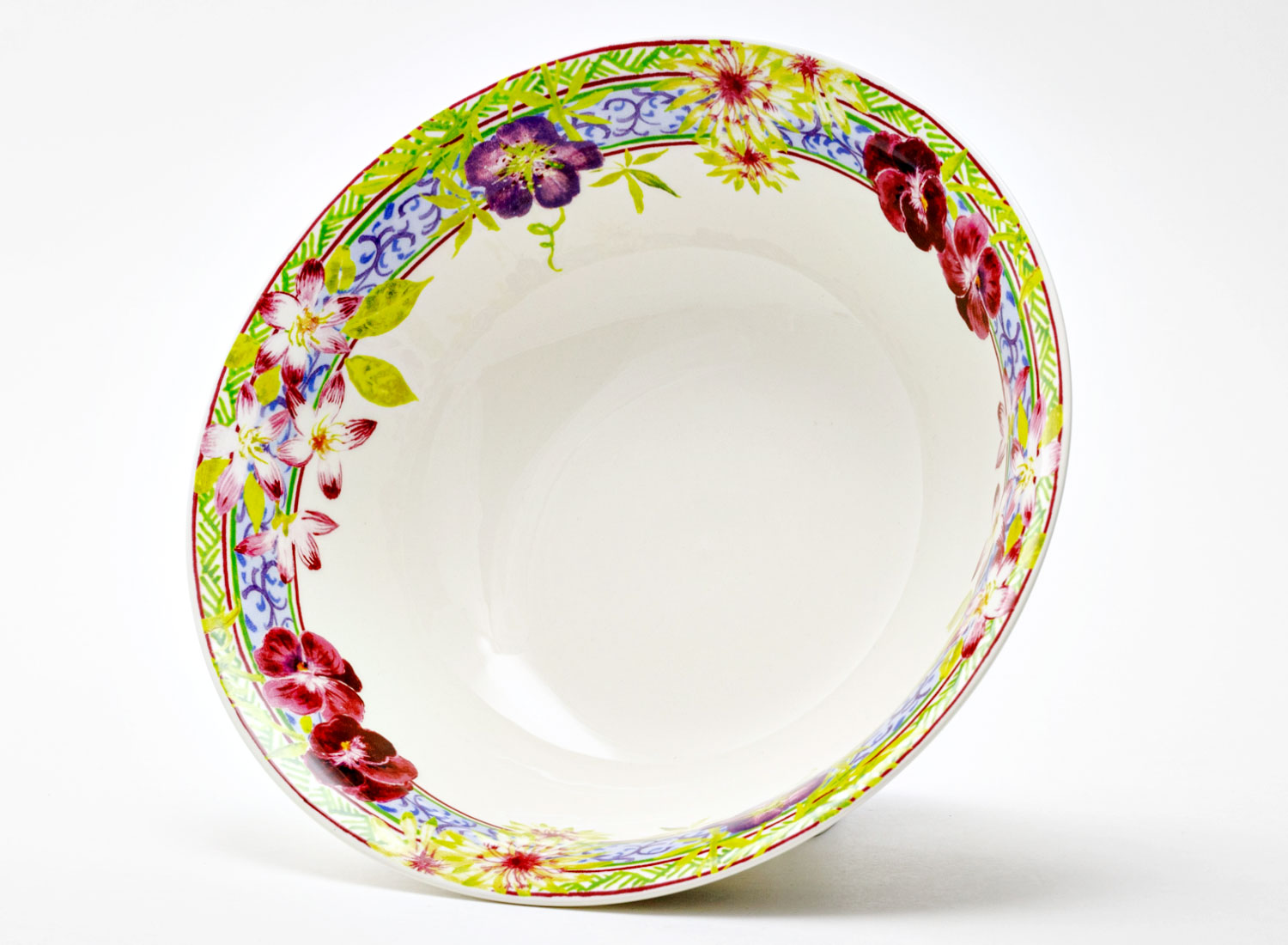 Салатник «MILLEFLEURS» Форма: GIEN Шампань. Фаянс. 220 мм.