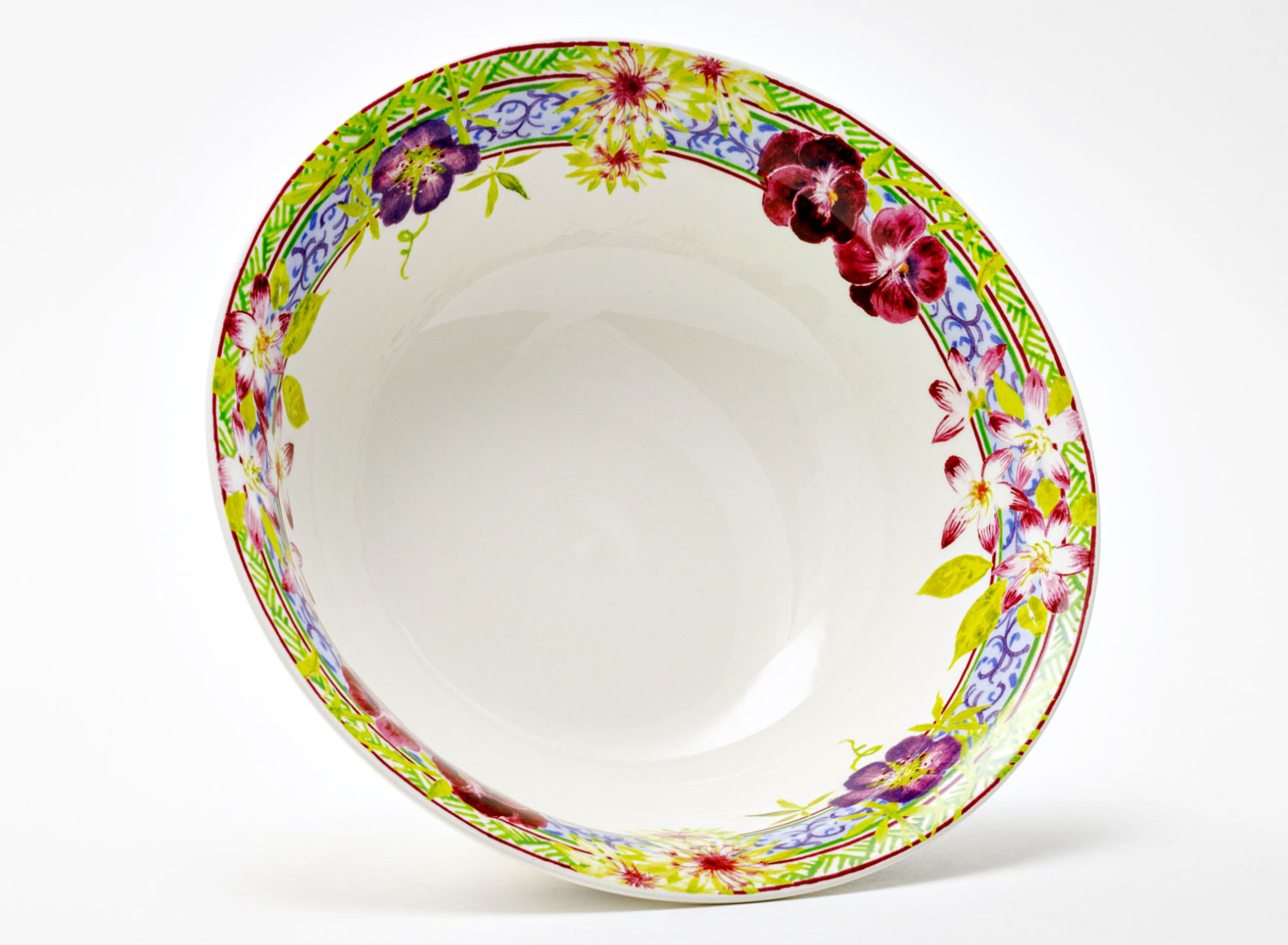 Салатник «MILLEFLEURS» Форма: GIEN Шампань. Фаянс. 220 мм.