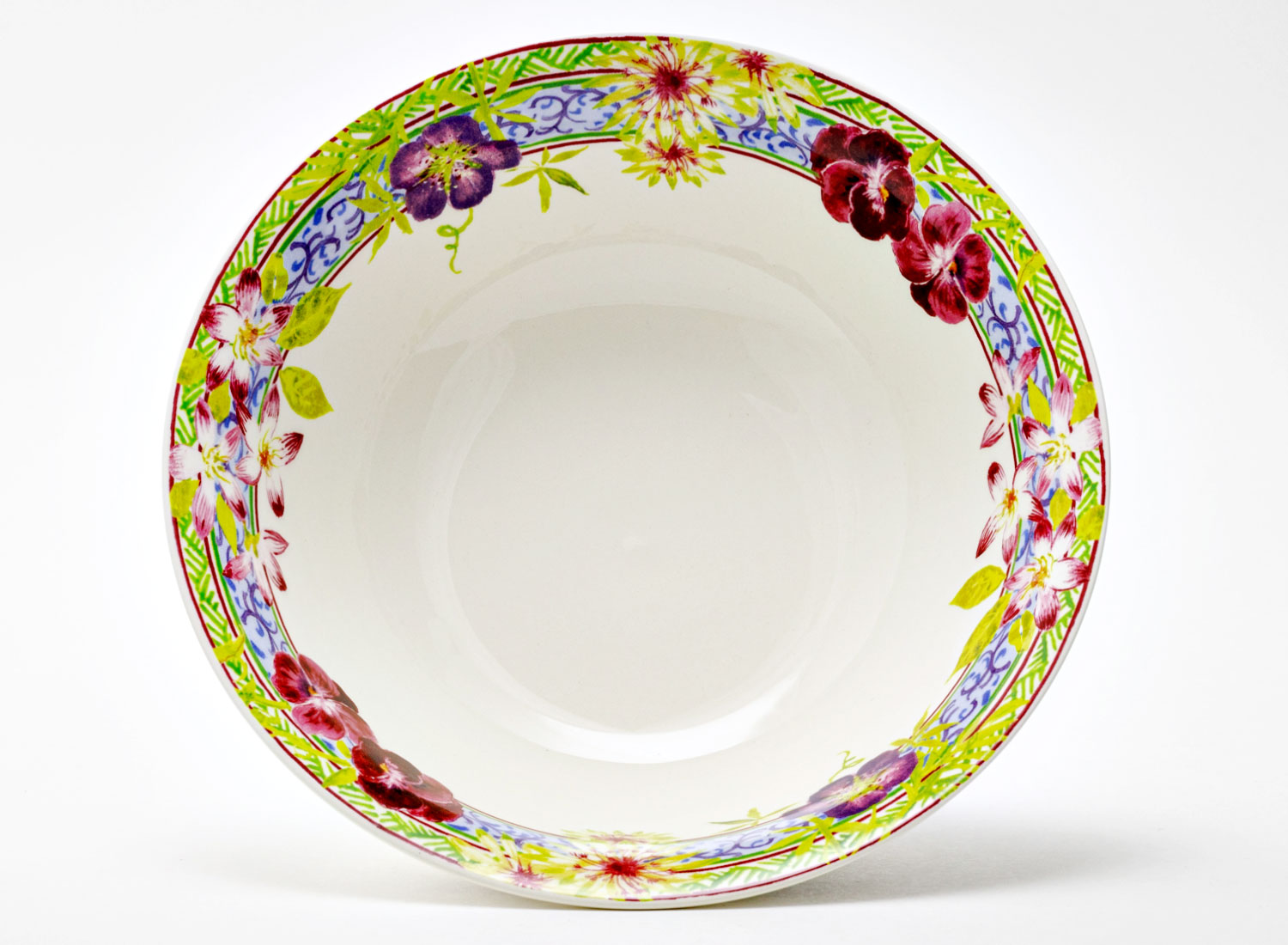 Салатник «MILLEFLEURS» Форма: GIEN Шампань. Фаянс. 220 мм.