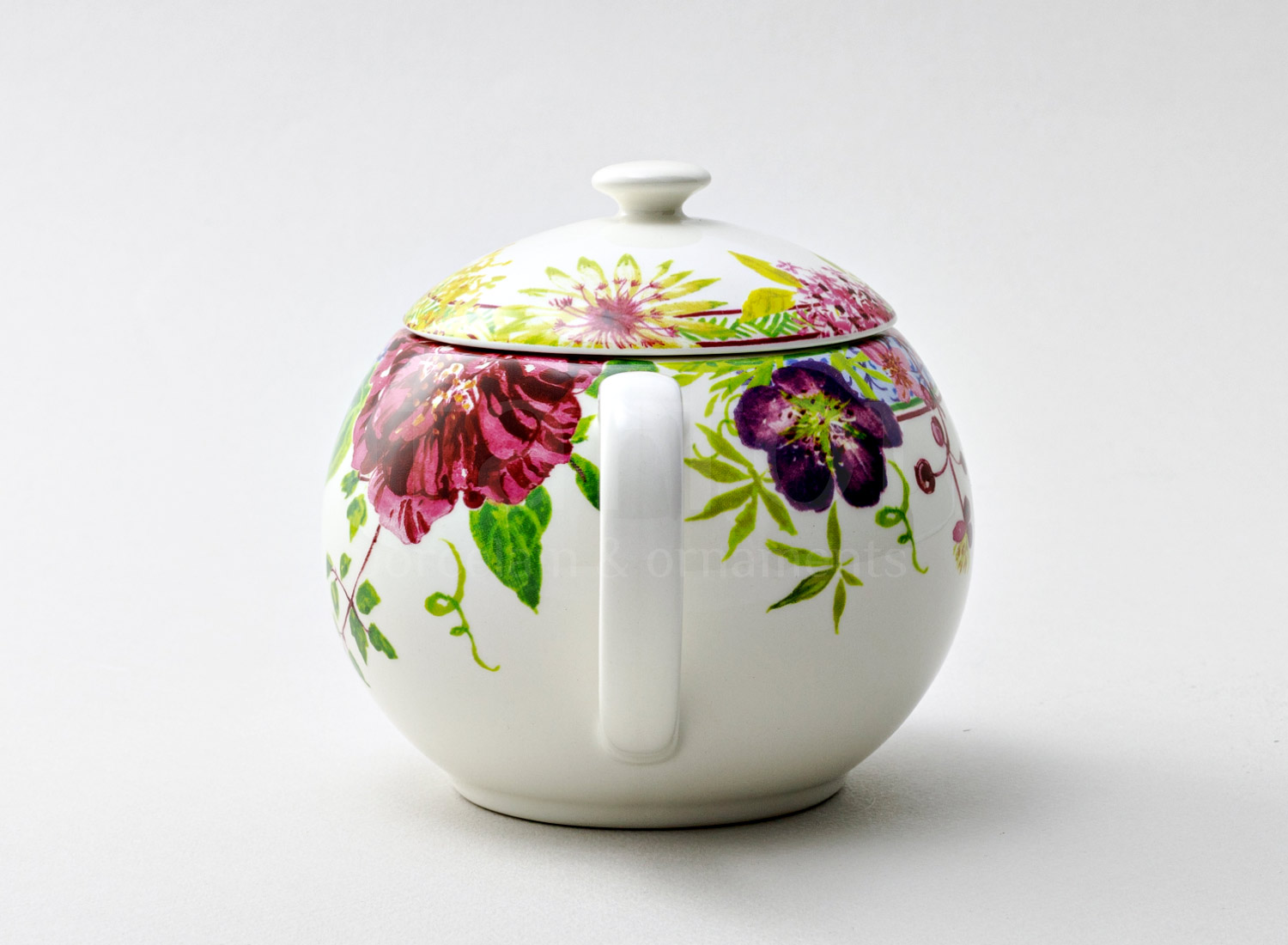 Чайник заварочный «MILLEFLEURS» Форма: GIEN Шампань. Фаянс. 450 мл.