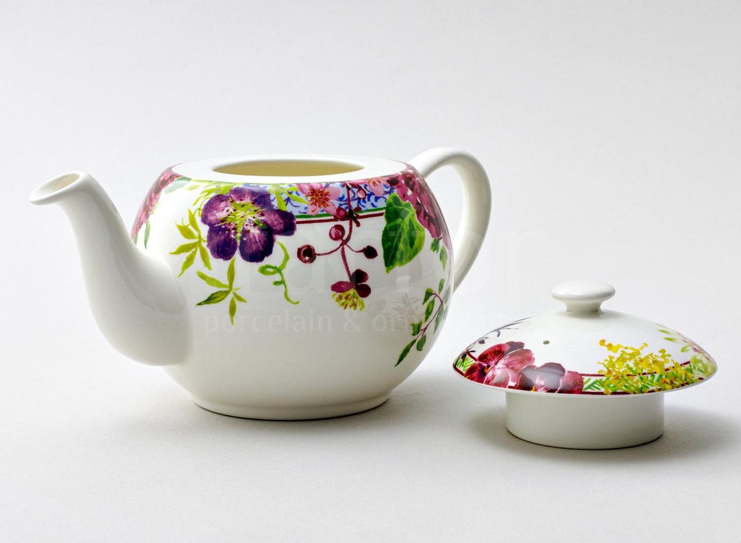 Чайник заварочный «MILLEFLEURS» Форма: GIEN Шампань. Фаянс. 450 мл.