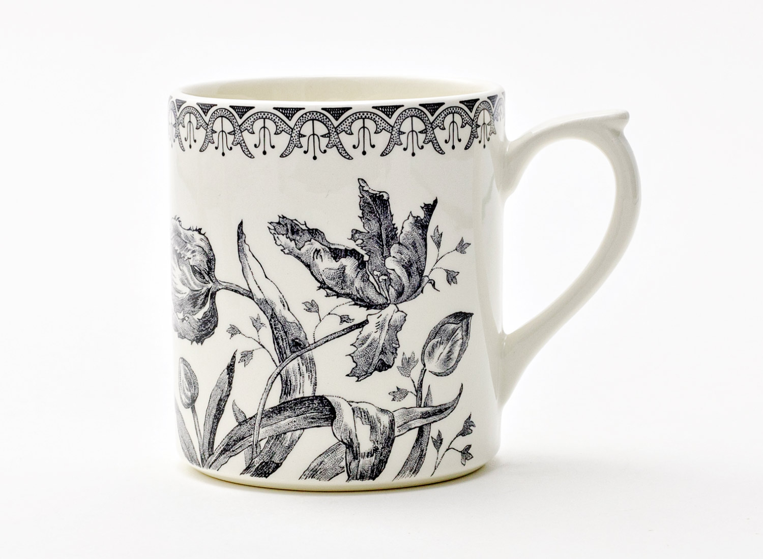 Кружка «TULIPES NOIRES» Форма: GIEN Шампань. Фаянс. 255 мл.