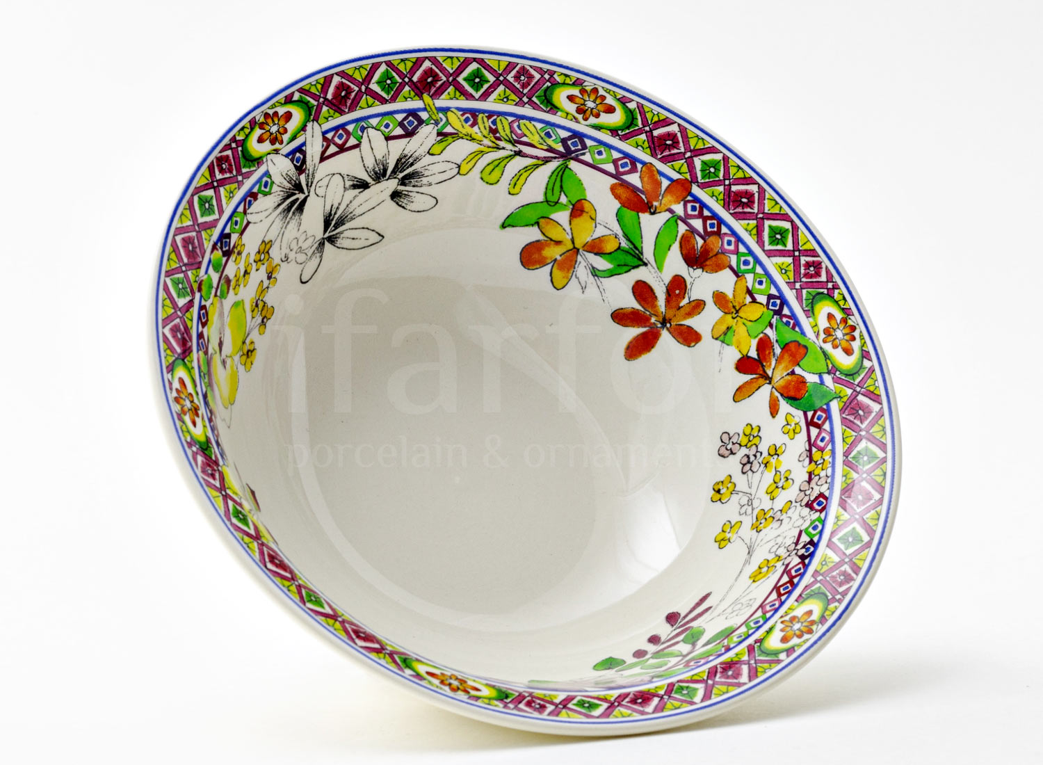 Салатник большой «BAGATELLE» Форма: GIEN Шампань. Фаянс. 177 мм.