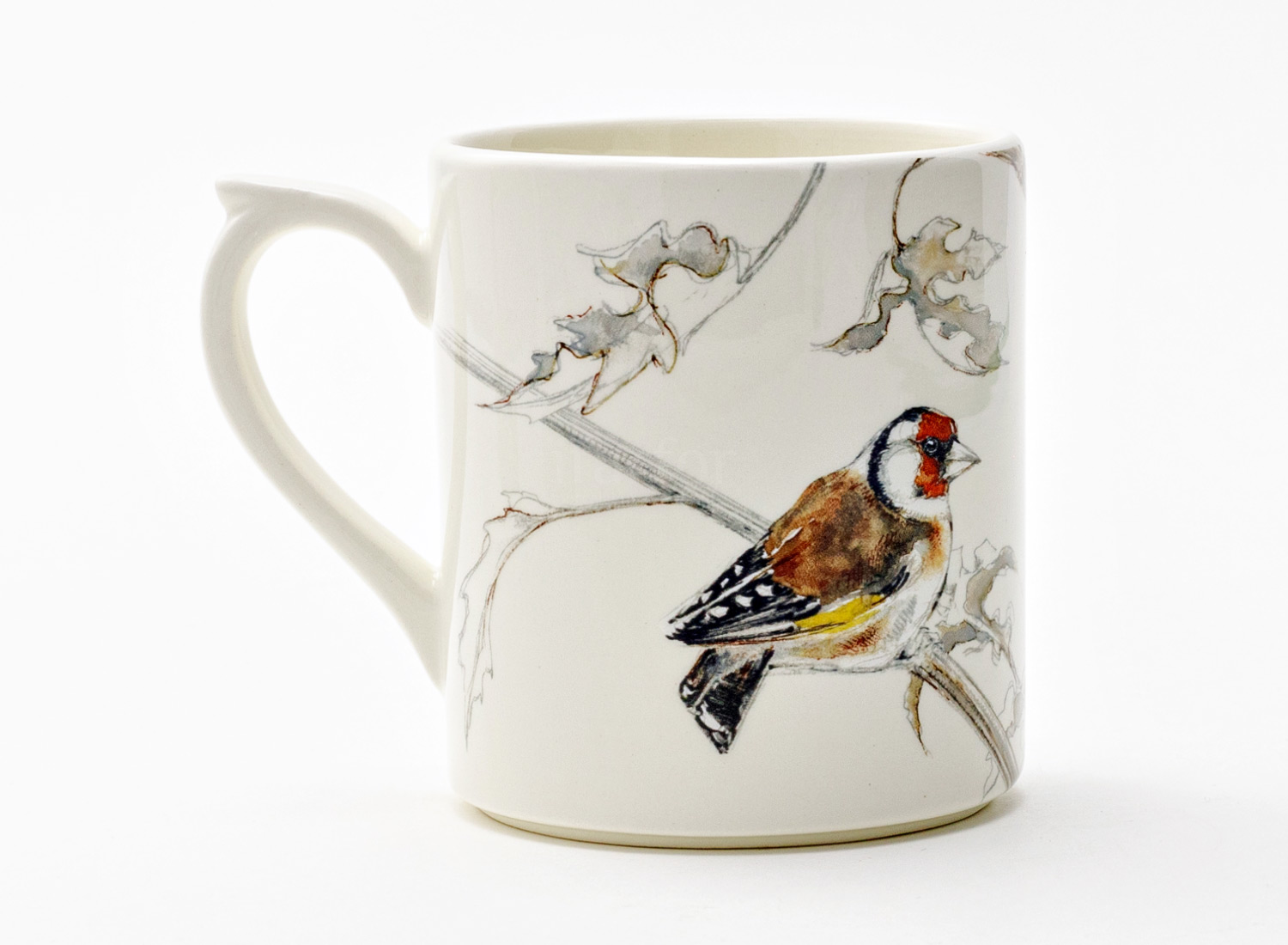 Кружка «GOLDFINCH OISEAUX FORET» Форма: GIEN Рошель. Фаянс. 255 мл.