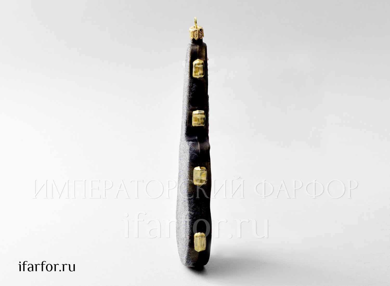 Елочная игрушка «Музыкальные инструменты. Электрогитара» Стекло. 80 x 200 мм.