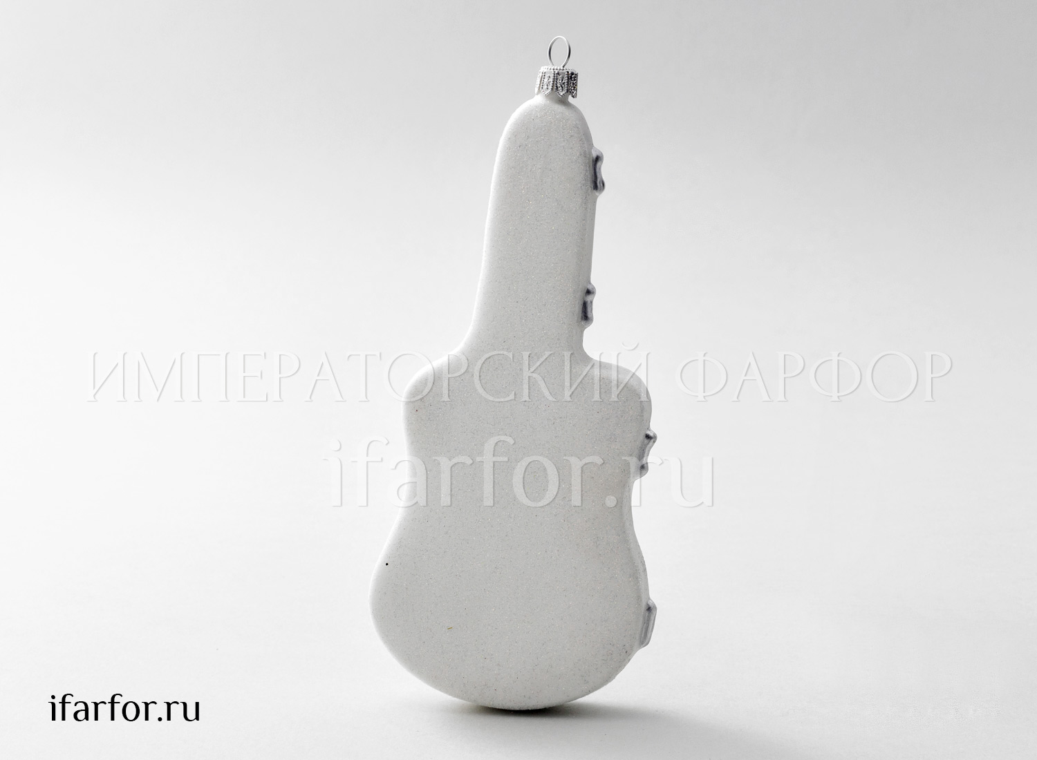 Елочная игрушка «Музыкальные инструменты. Электрогитара» Стекло. 80 x 200 мм.