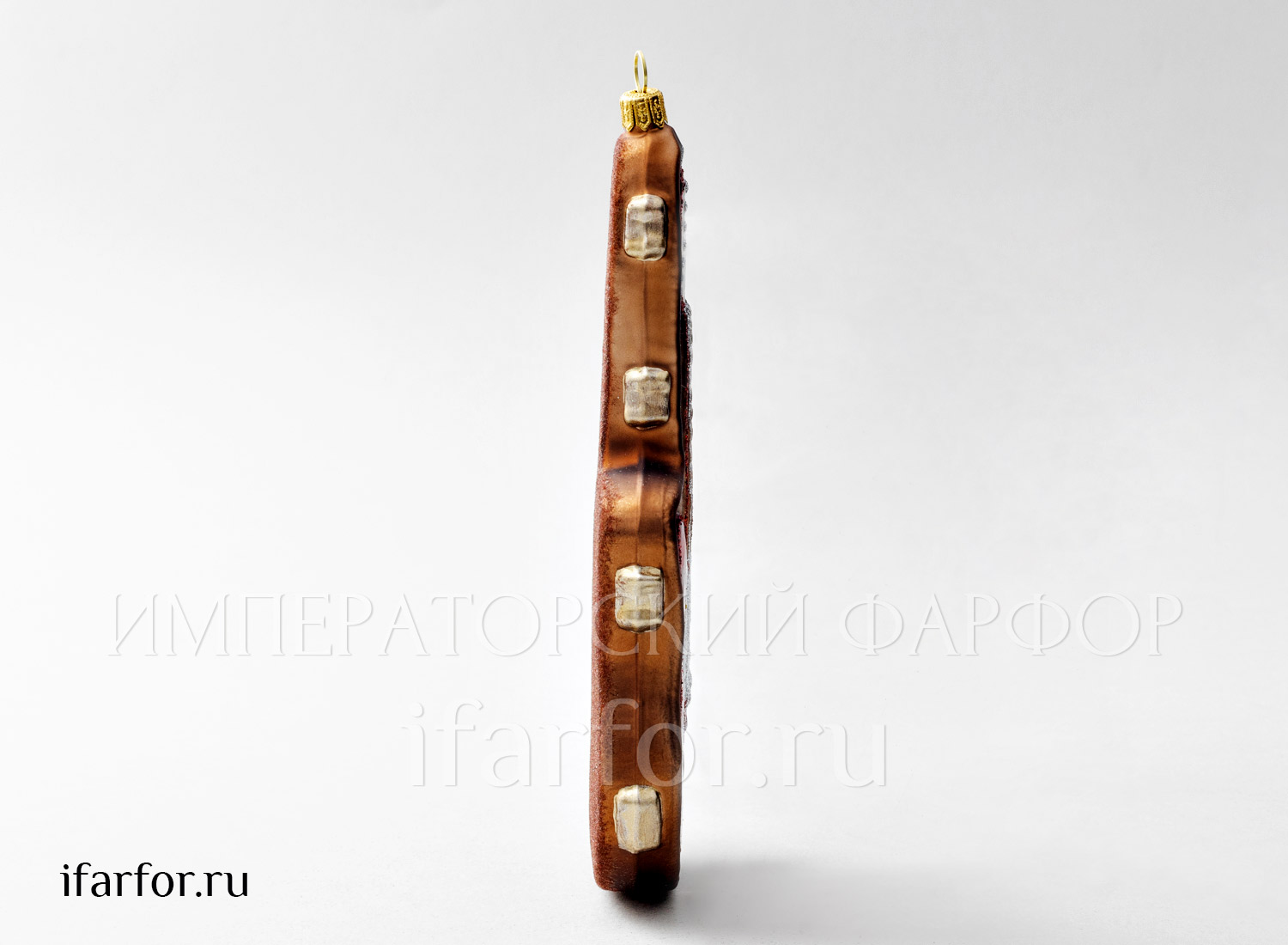 Елочная игрушка «Музыкальные инструменты. Электрогитара» Стекло. 80 x 200 мм.