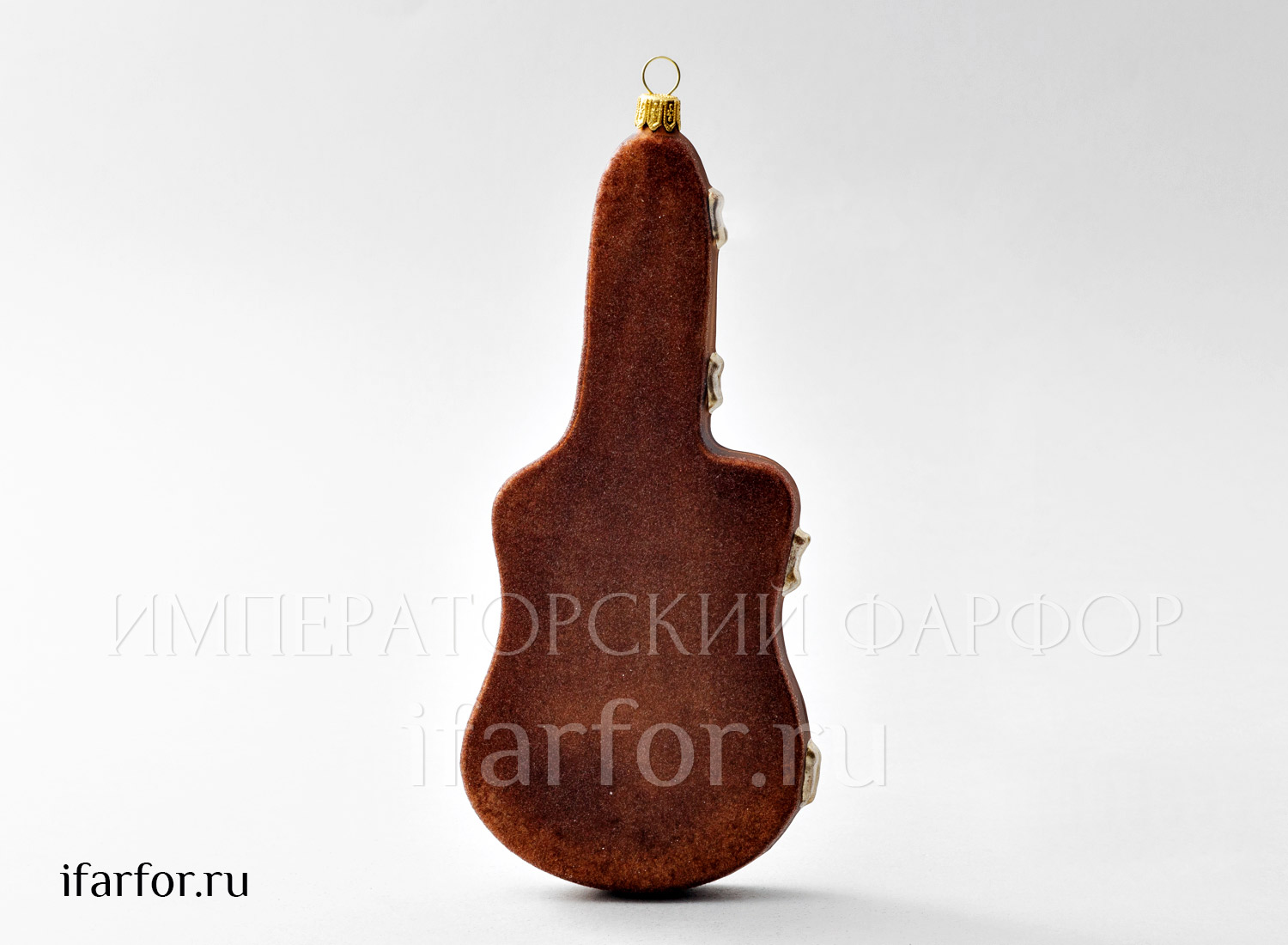 Елочная игрушка «Музыкальные инструменты. Электрогитара» Стекло. 80 x 200 мм.