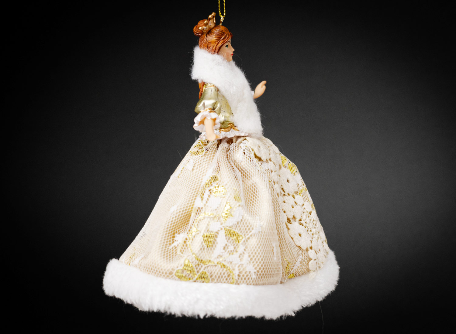 Елочная игрушка «Королева бала» 165 мм.