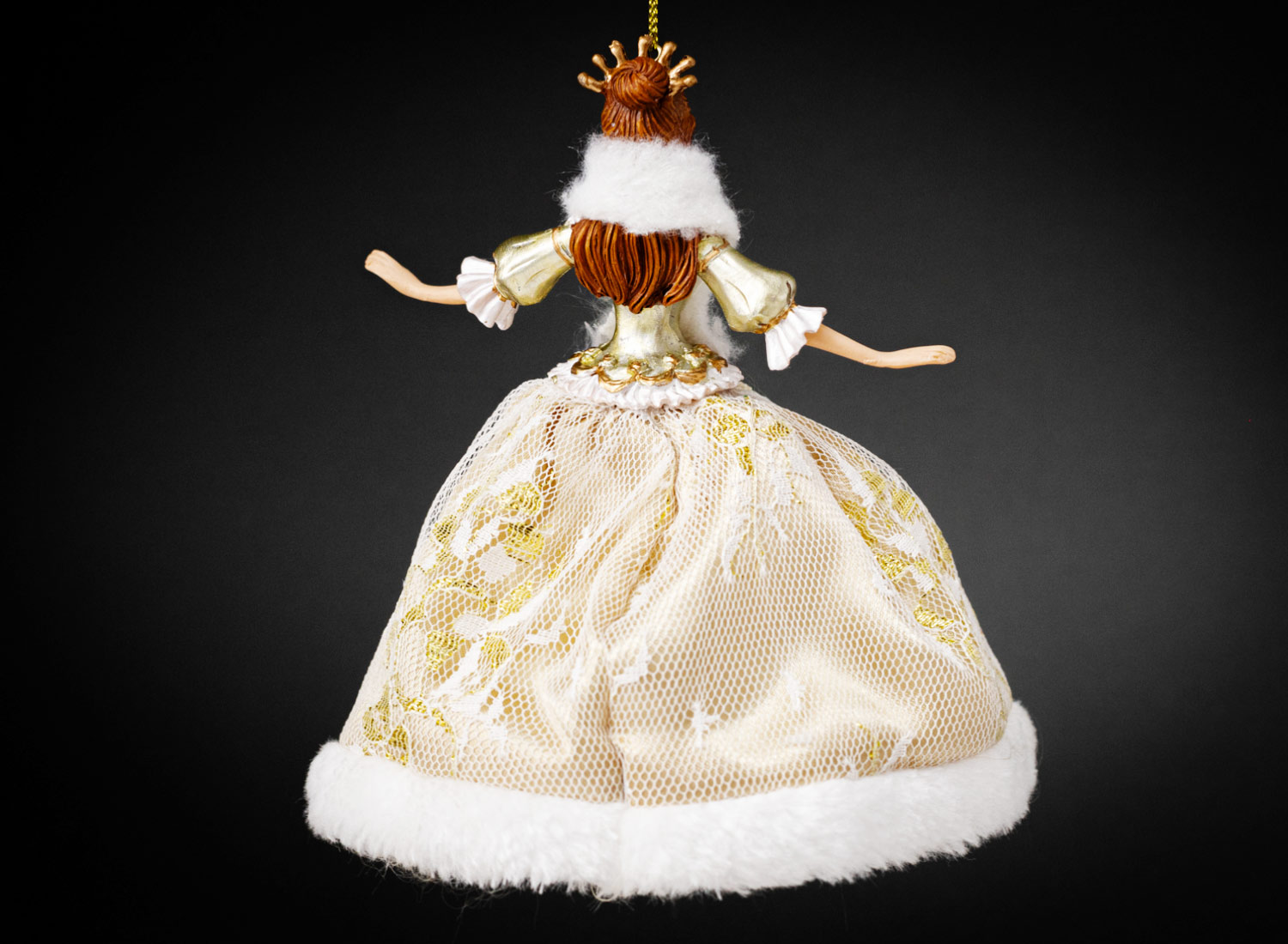 Елочная игрушка «Королева бала» 165 мм.