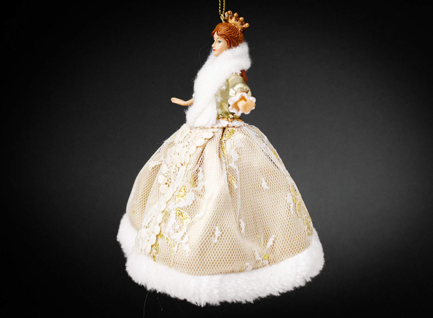 Елочная игрушка «Королева бала» 165 мм.