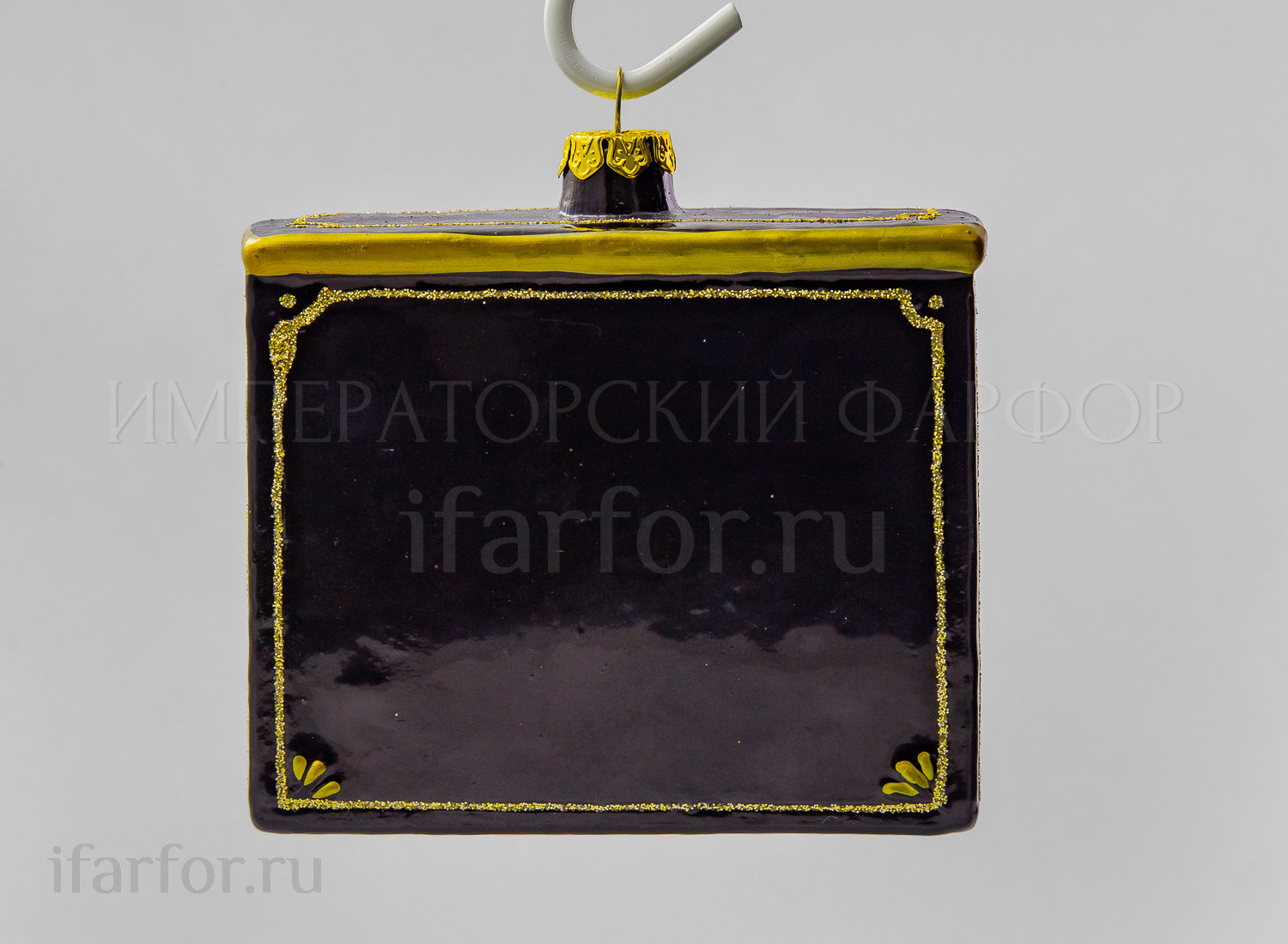 Елочная игрушка «Фортепиано» Форма: Фортепиано. Стекло. 100 мм.