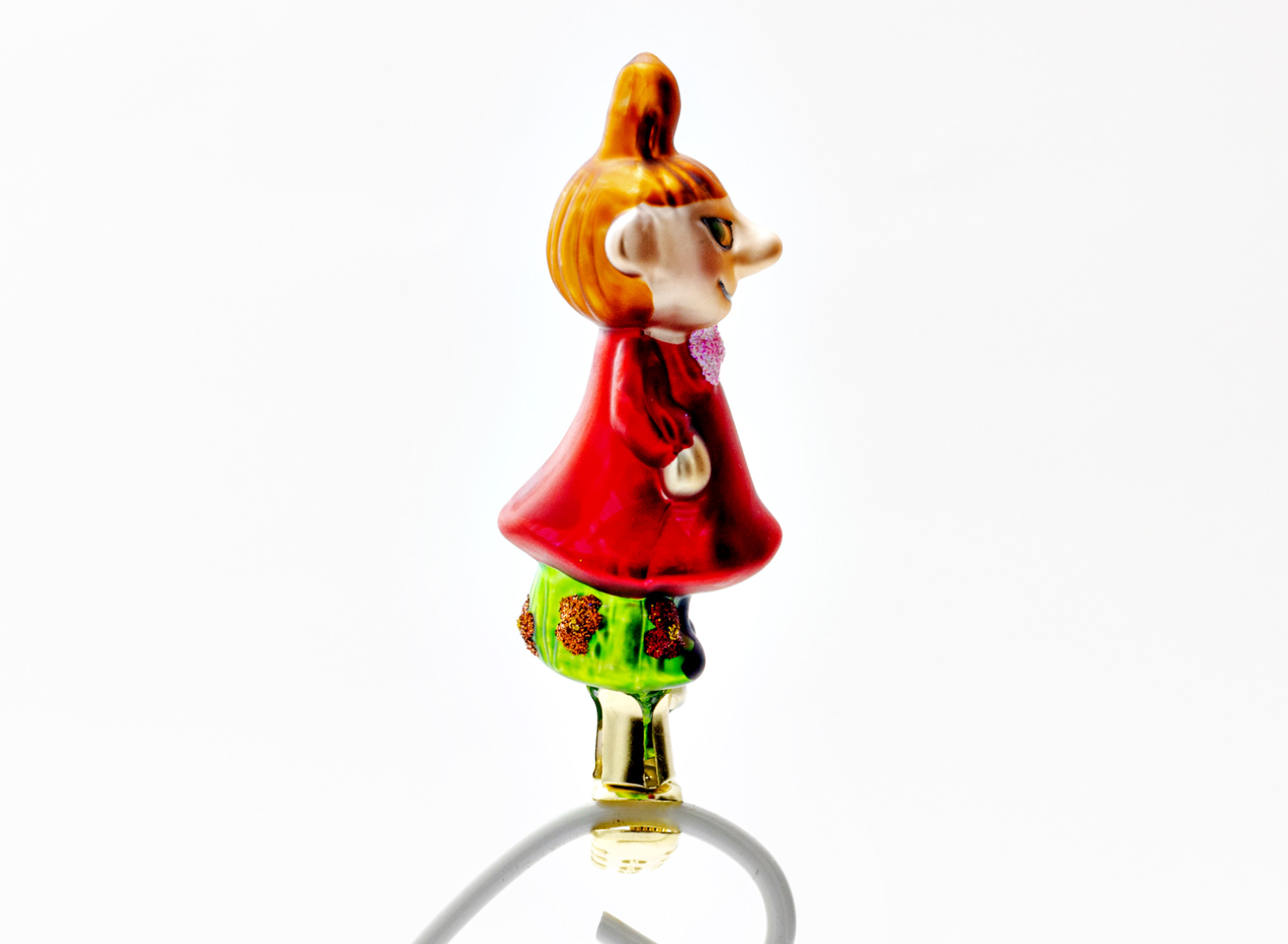 Елочная игрушка «Малышка Мю» Стекло. 120 мм.