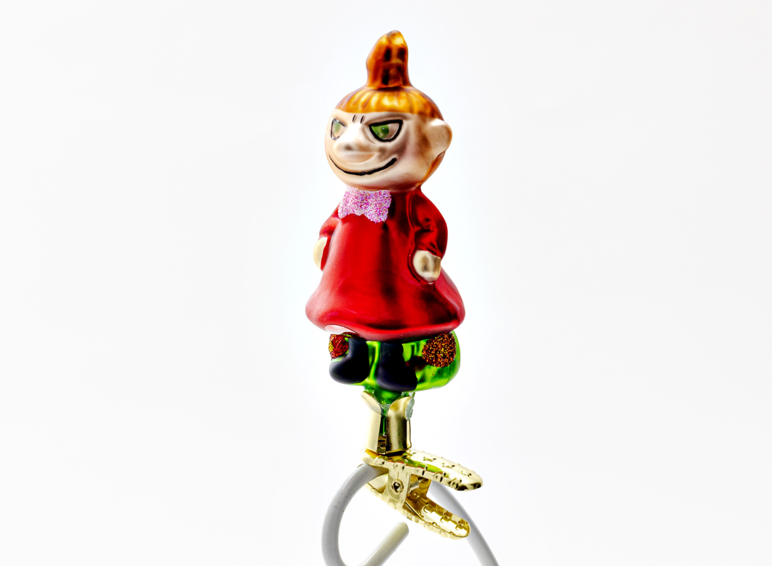 Елочная игрушка «Малышка Мю» Стекло. 120 мм.