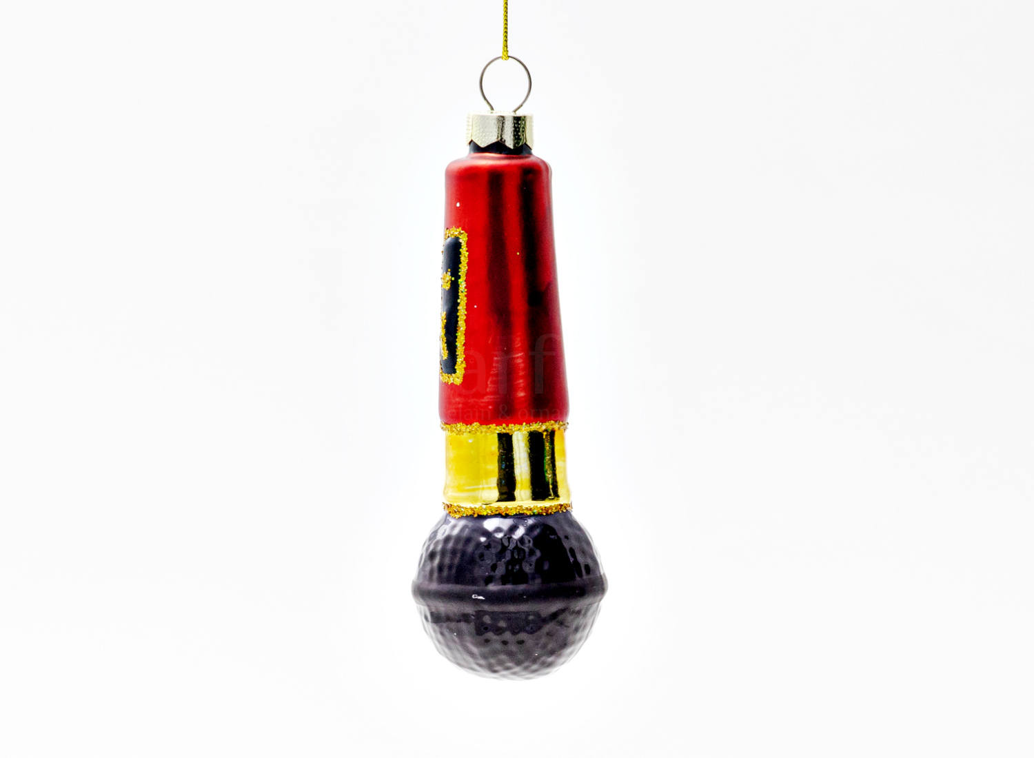 Елочная игрушка «Микрофон»