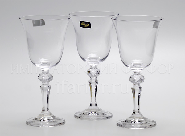 Goblets set for wine FALCO 6/6 LAURA