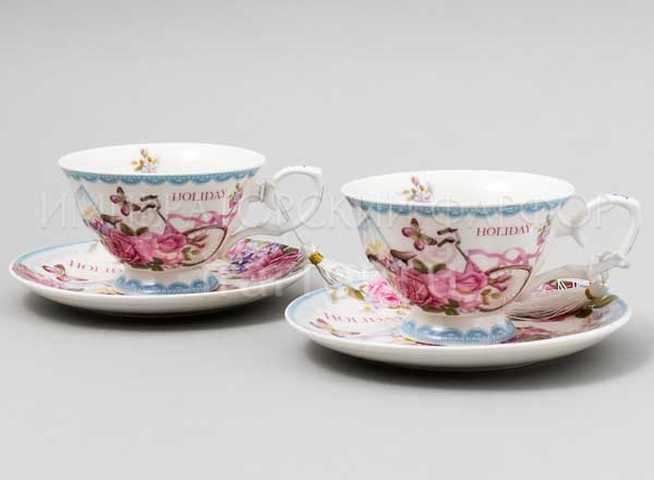 A set of tea pairs Holiday 2/4 Богемия